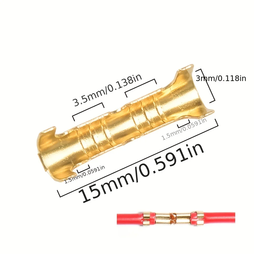 SN-58B Draht Ratsche Crimpen Werkzeug Kit 0,25-1,5 mm2 AWG24-16 300 stücke DJ 453 U-förmigen Terminal Set Verdrahtung reparatur Werkzeug Zangen – Detail 5