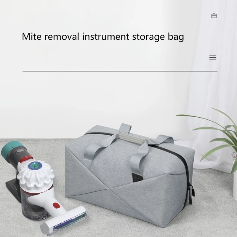 Travel Storage Bag for Mite Removal Instrument Dustproof Scratch Resistant