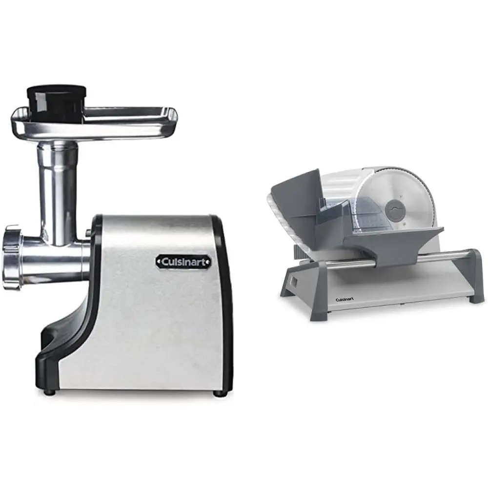 

Electric Meat Grinder and ood Slicer undle