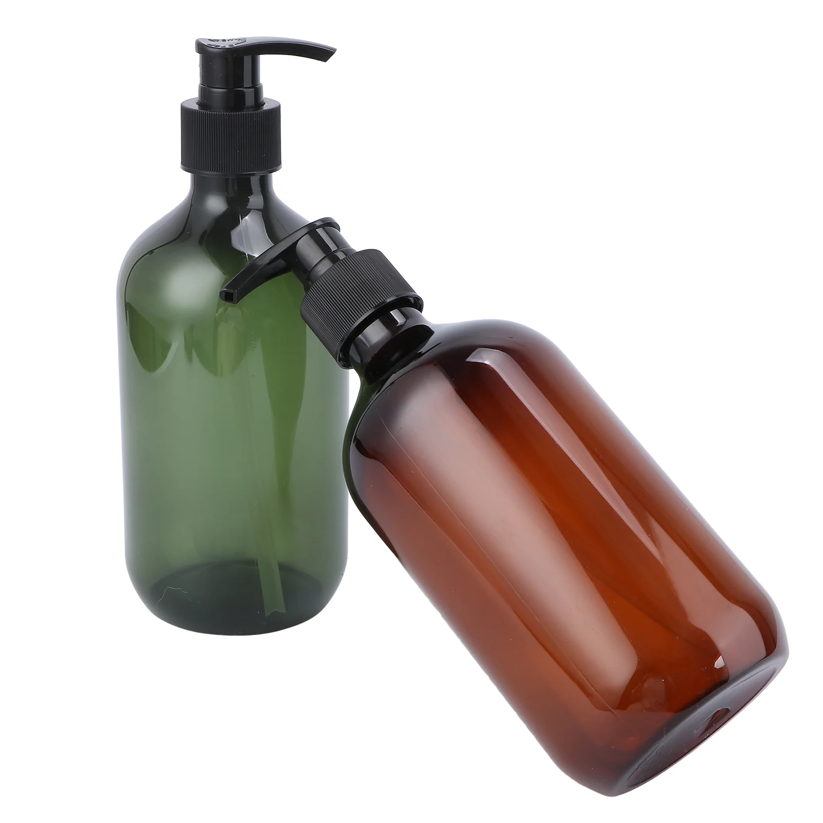 2 Pcs Shampoo Bottles Soap and Gel Dispenser Sprayer Syrup Pump Container Screw Cream Lotion Empty Conditioner Travel
