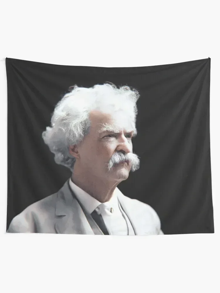 Mark Twain Tapestry Home Supplies Room Decor Korean Style Outdoor Decoration Decoration Aesthetic Tapestry