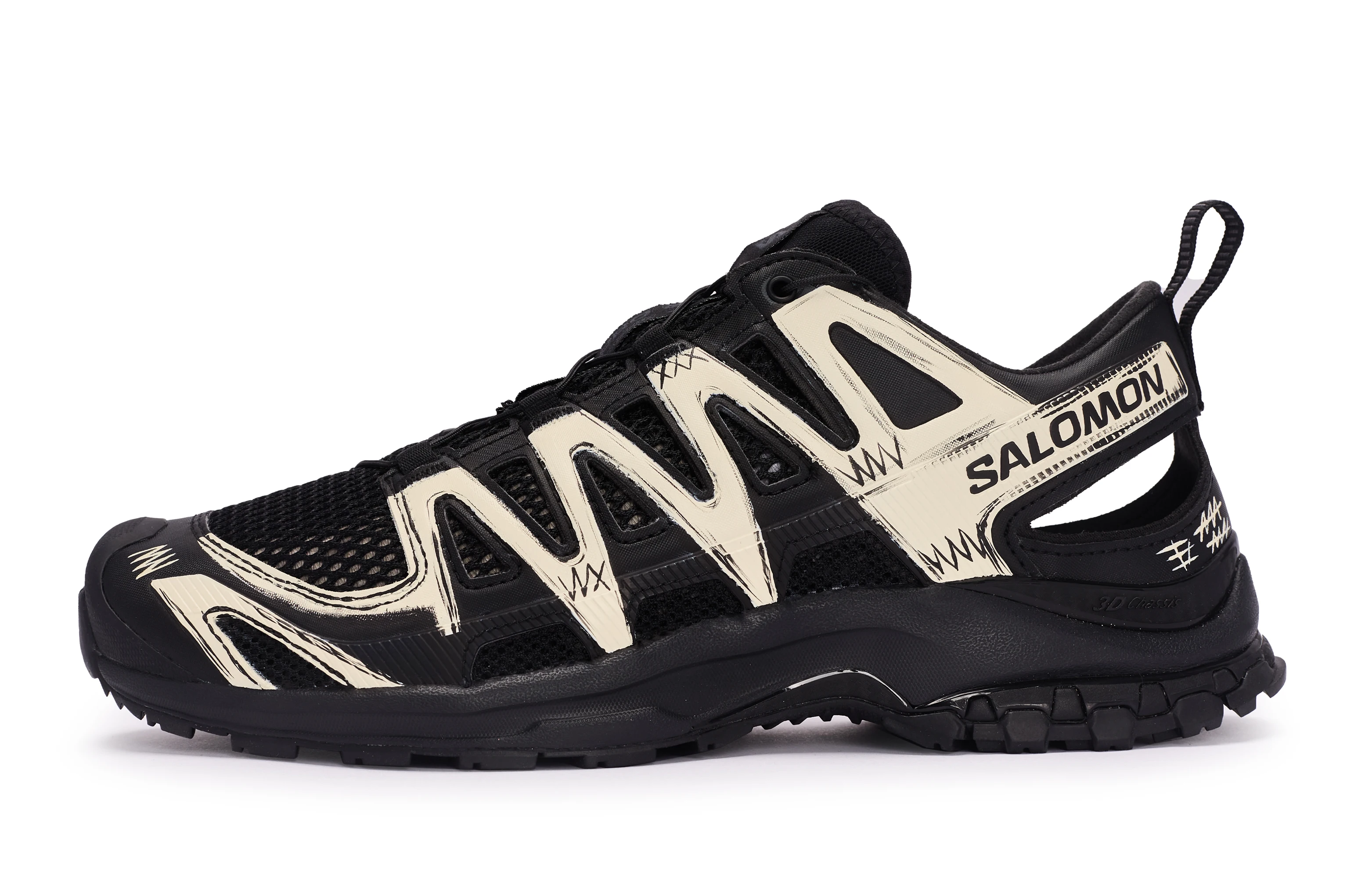 SALOMON XA PRO 3D River Trekking Shoes Unisex Black/Beige 477400(TeamR-S-BOX)