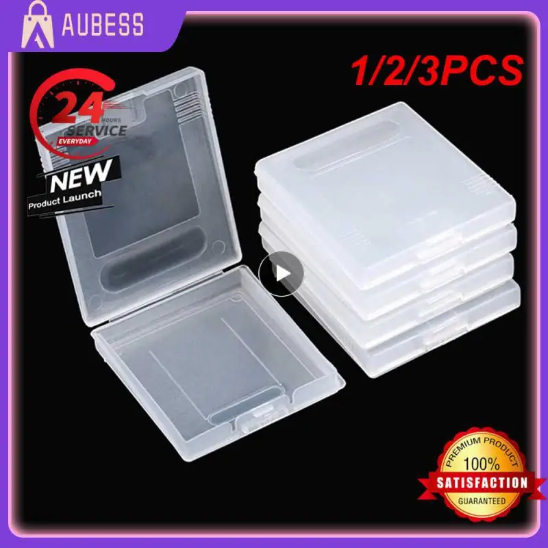 1/2/3PCS Can Do Game Card Display Box Gbc Gbp Game Card Pack Material Transparent Color Pocket Cassette