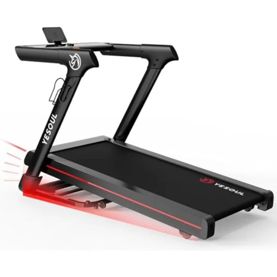 

Беговая дорожка Walking Pad с автоматическим наклоном 10% для ходьбы, прогулок и бега под столом, для дома, до 136 кг, с приложением City Smart