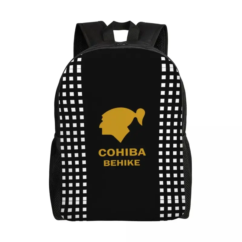 Cuban Cohiba Cigars Backpacks for Women Men Waterproof School College Bag Print Bookbags