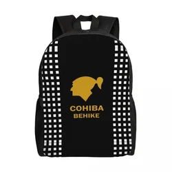 Cuban Cohiba Cigars Backpacks for Women Men Waterproof School College Bag Print Bookbags