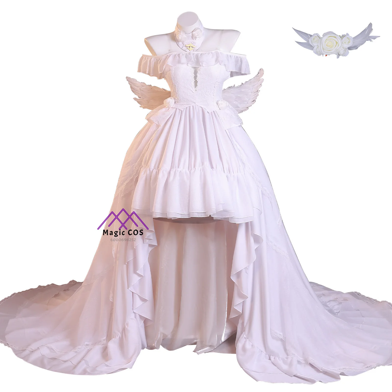 

Hot Game Azur Lane Cosplay Costume Anime Janus Role Playing Clothes Evening Dress Little Wings Women Comic Con Party Outfit