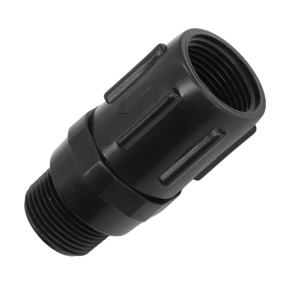 4 Pcs Plastic Drip Irrigation Pressure Regulator 30 PSI Black Garden Hose Pressure Regulator 3/4 Inch Female