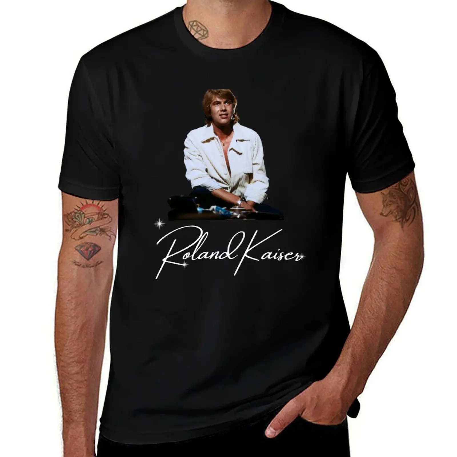 Roland kaiser - rip Roland kaiser - rest in peace Roland kaiser T-Shirt Plus Size Comfort Fit Tee T-Shirt
