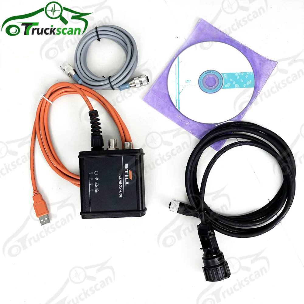 For Still Diagnostic Tool Forklift Scanner Tool Forklift For Still CANBOX 2 Incado 50983605400 STEDS 8.21 Can Bus with Software