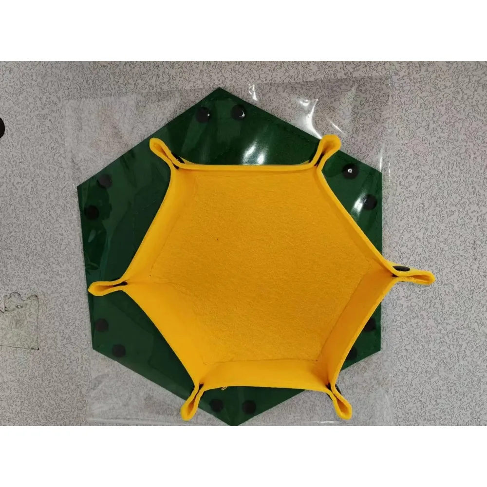 

1 шт. шестиугольный лоток для игральных костей, аксессуары для настольных игр, разные ящики для хранения - игровой органайзер