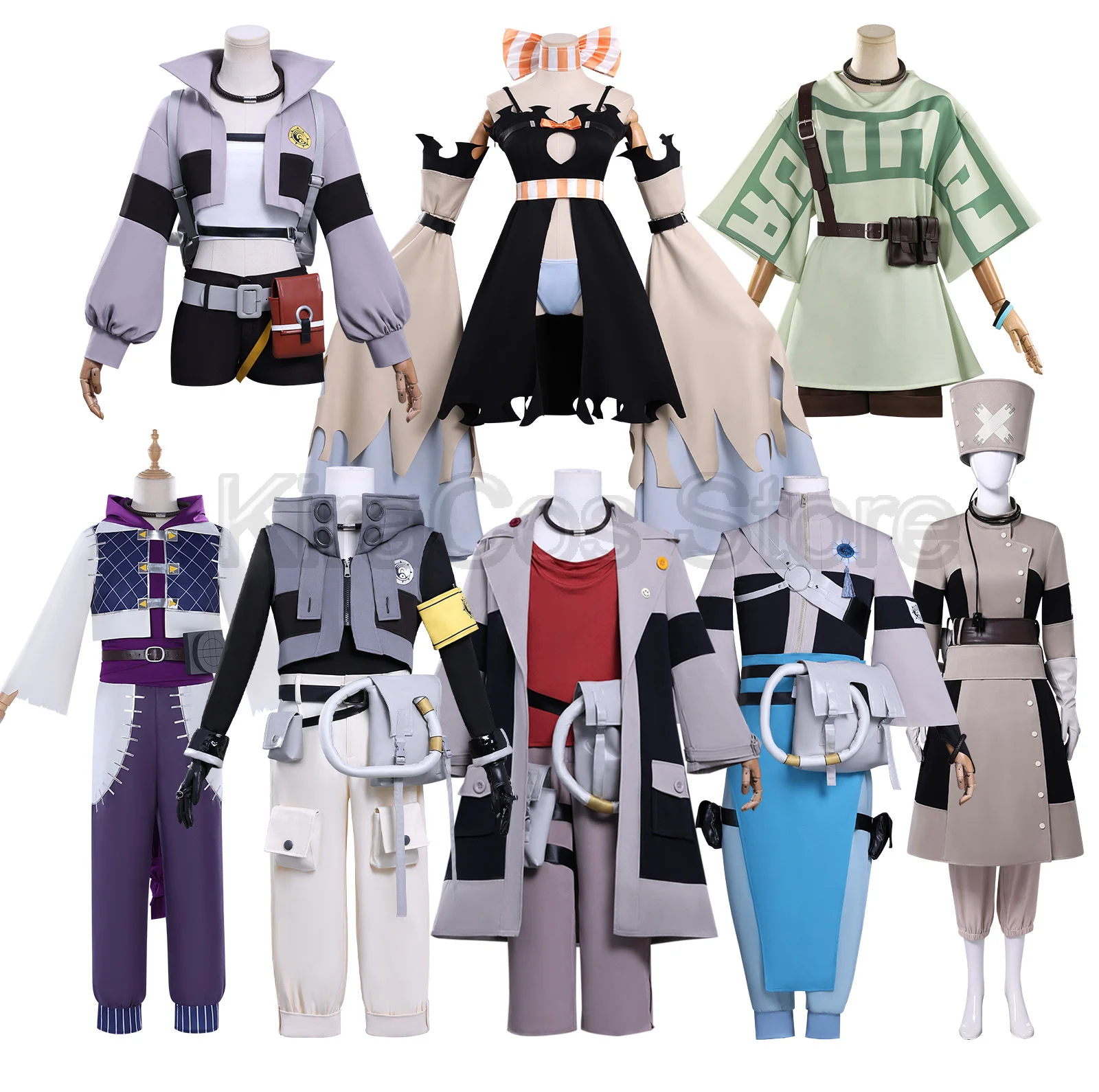 costume-cosplay-anime-ludo-enjin-zanka-riyo-reaper-con-sette-personaggi-e-sette-abiti-completo-anime