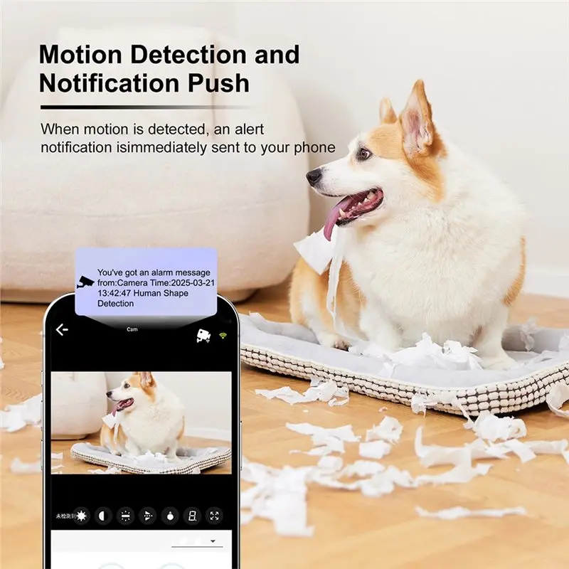 كاميرا ABMF-Mini Wifi 1080P HD كاميرا IP صغيرة لاسلكية كشف المراقبة عن بعد مسجل أمني مراقبة #3