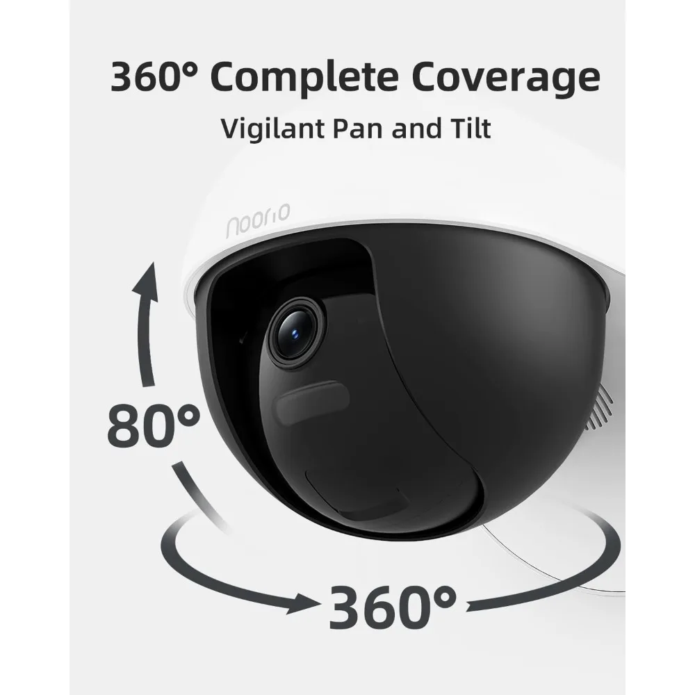 noorio home security camera system with t420×1，cs201×1