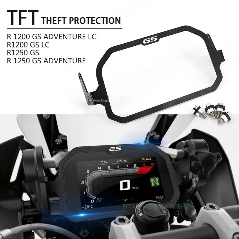 

For BMW R1250GS R 1250 GS Adventure R1200GS LC ADV Motorcycle Meter Screen Frame Cover TFT Screen Anti Theft Meter Frame