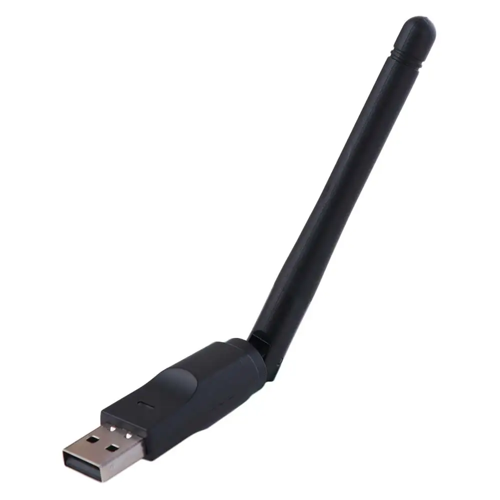 

Wi-fi Dongle 150Mbps MT7601 Network Card USB 2.4GHz 150Mbps USB Wifi Adapter Freely-rotating LED Light Display Wifi Receiver