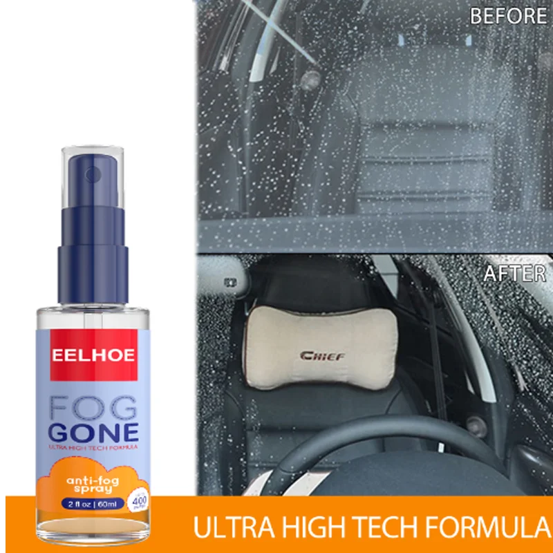 30/60ML Glass Anti Fog Spray Agent Dive Effective Car Windshield Nano Coating Anti-fogging Glasses Lens Anti-fogging Agent