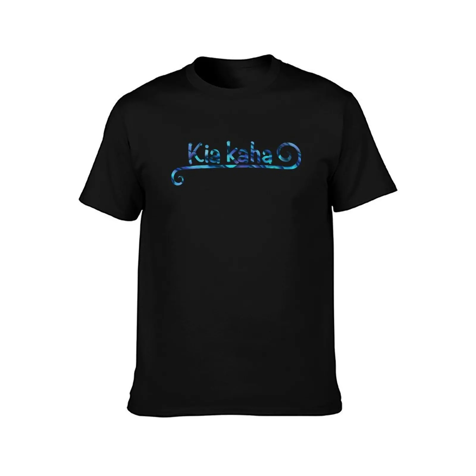 Kia kaha line koru T-Shirt t shirts for man graphic tees T-Shirt