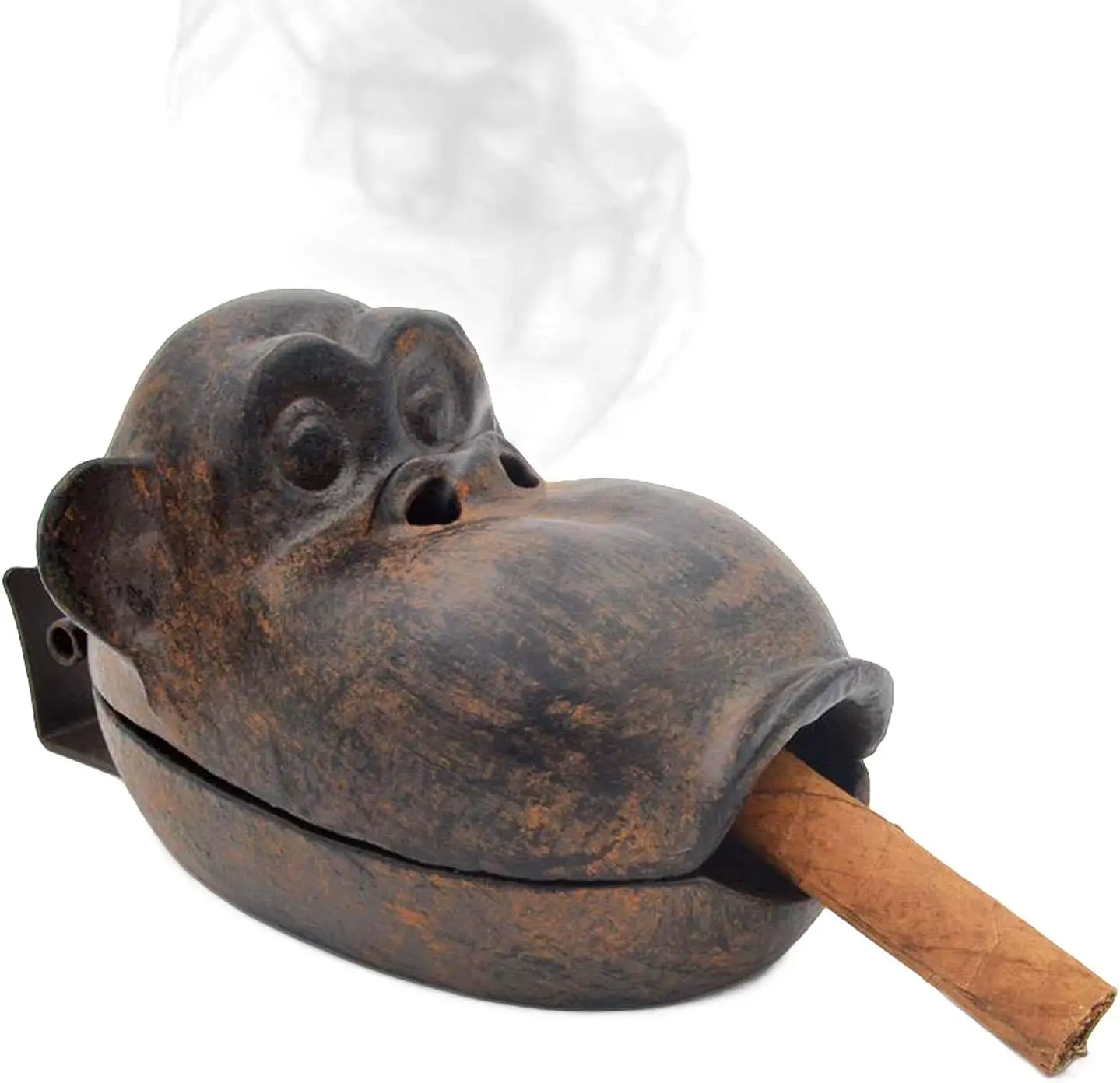 

Cigar Ashtrays, Big Monkey Cigar Ashtrays for Outdoor Patio Indoor Home Decor Garden Cast Iron, Best Gift for Smokers