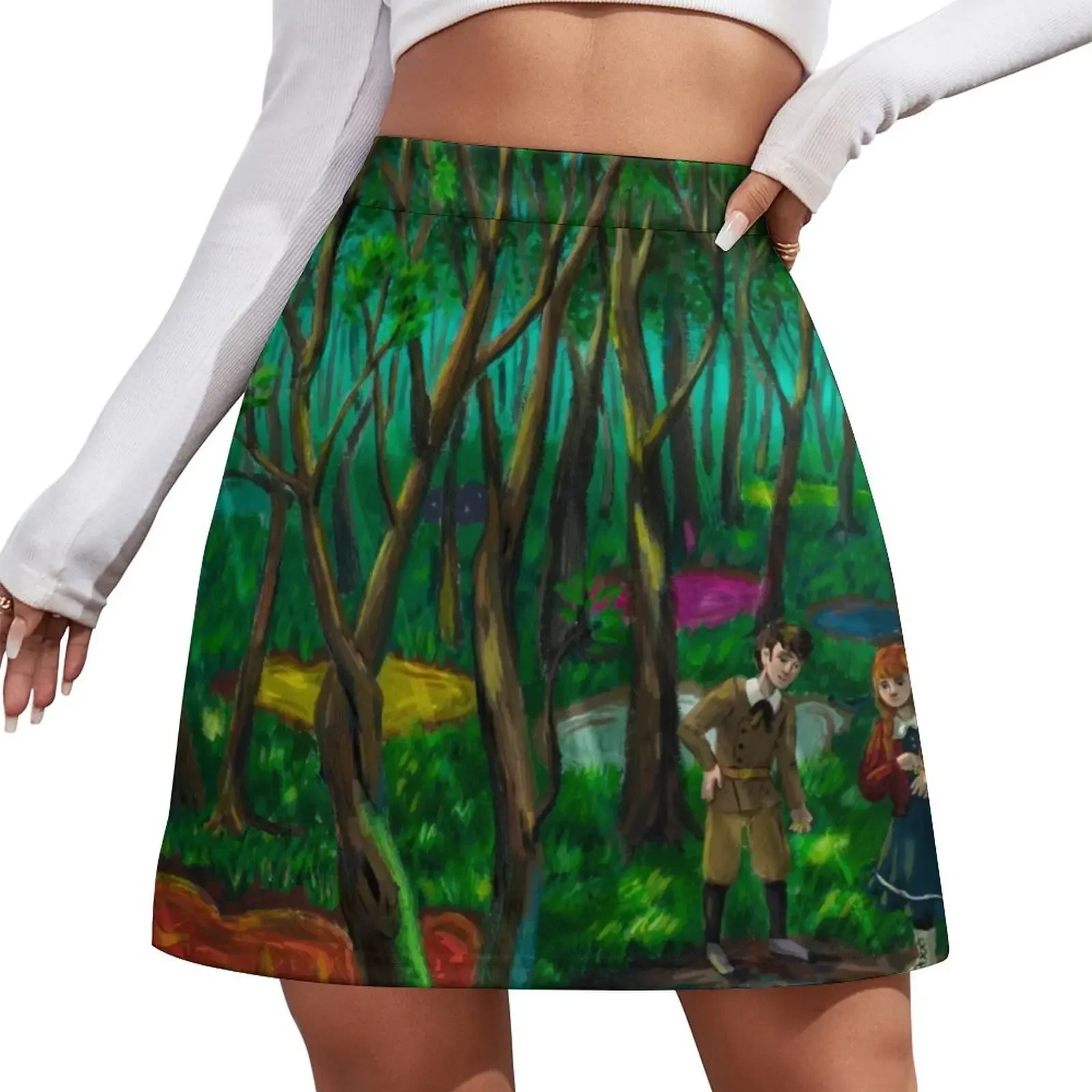 

The Magician's Nephew (2) Mini Skirt women's skirts trend 2025 japanese style Mini Skirt