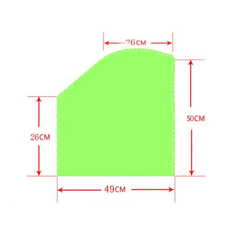 Microscope Dust Cover Plastic 500mm x 260mm x 490mm