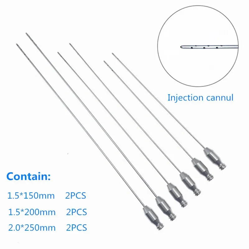 

Liposuction Cannulas Liposuction Injection Needles Infiltration Cannulas Stainless Steel Fat Aspiration Needles