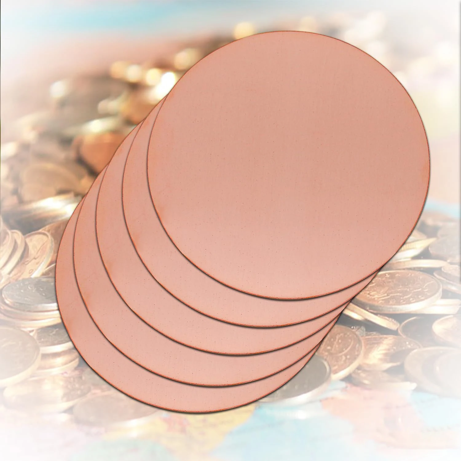 T2 لوحة النحاس النحاس النقي لوحة مستديرة ورقة وسادة ورقة دائرية سمك 0.3/0.5 مللي متر القرص قطر 10 15 20 25 30 35 40 45-300 مللي متر