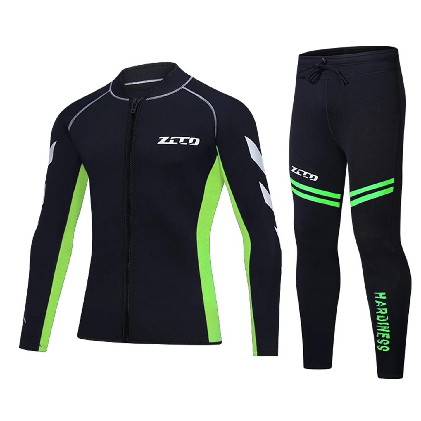 

3MM Neoprene Diving Top Jacket + Pants Men Women Separated Wetsuit Scuba Spearfishing Snorkeling Surfing Winter Thermal Swimsuit