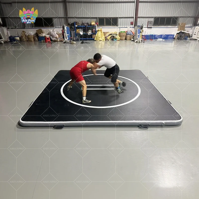 

Premium Inflatable Wrestling And Gymnastics Mat 3m X 3m PVC Non-slip Air Track For Jiu Jitsu BJJ MMA Judo Home Gym