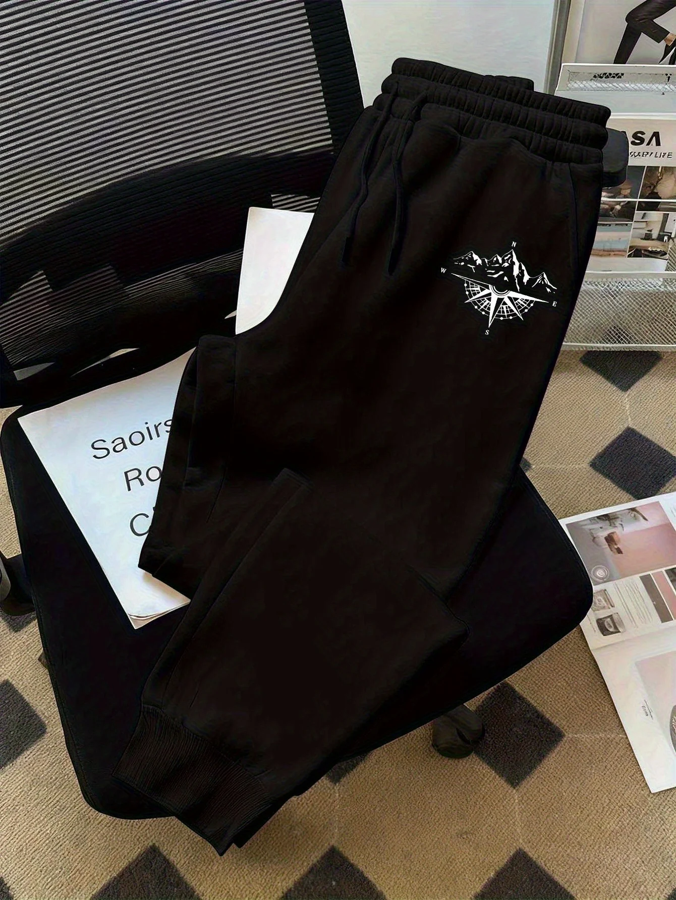 

The new men's trousers for Spring and Autumn 2025 are casual fashionable skin-friendly soft and 3D printed street men's wear