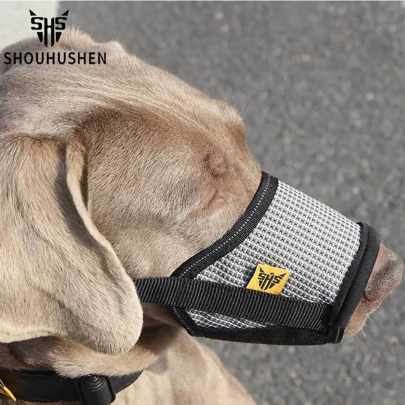 

Dog Muzzle with Breathable Mesh, Anti-biting Function, Pet Supply for Safety and Comfort Pet accessories