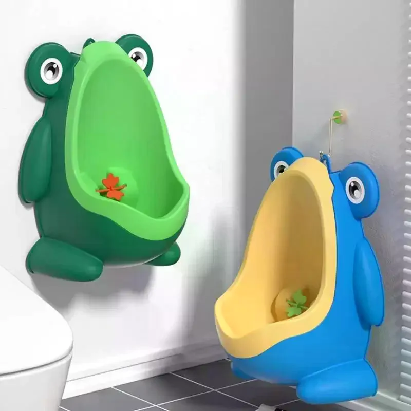 Wall-Mounted Toddler Pee Trainer with Adjustable Height - Easy Clean & Fun Bathroom Learning Tool