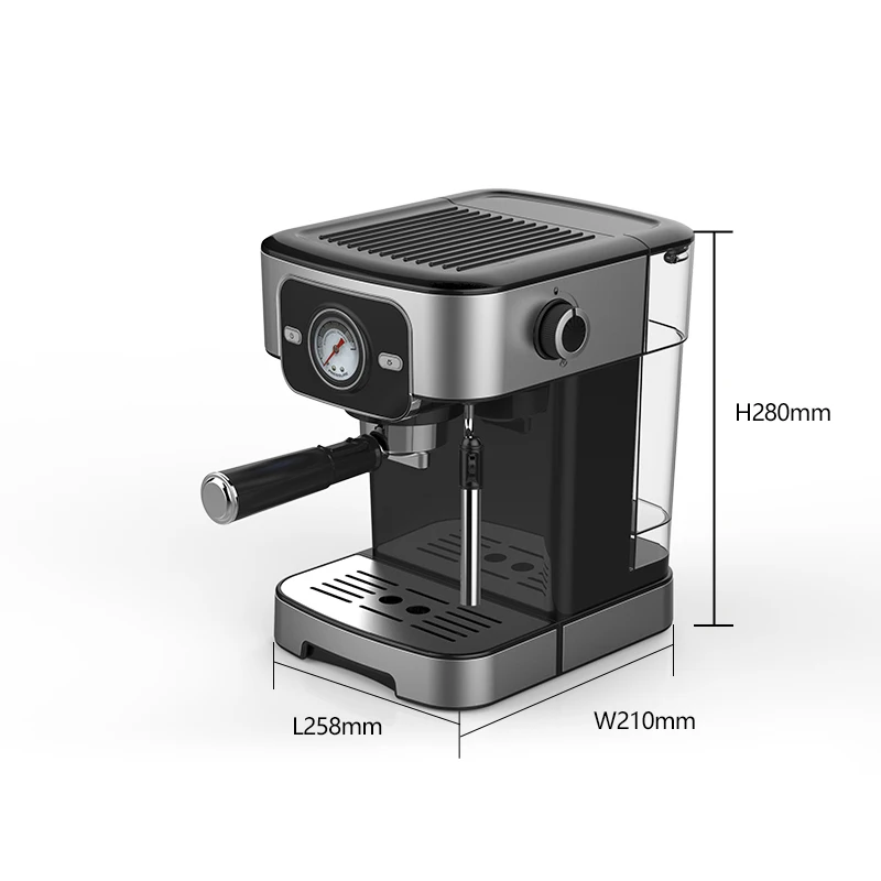 *d%#X Espresso Machine Coffee Maker Family Cappuccino Smart Electric Machine Stainless Steel Free Spare Parts Customized Color 1
