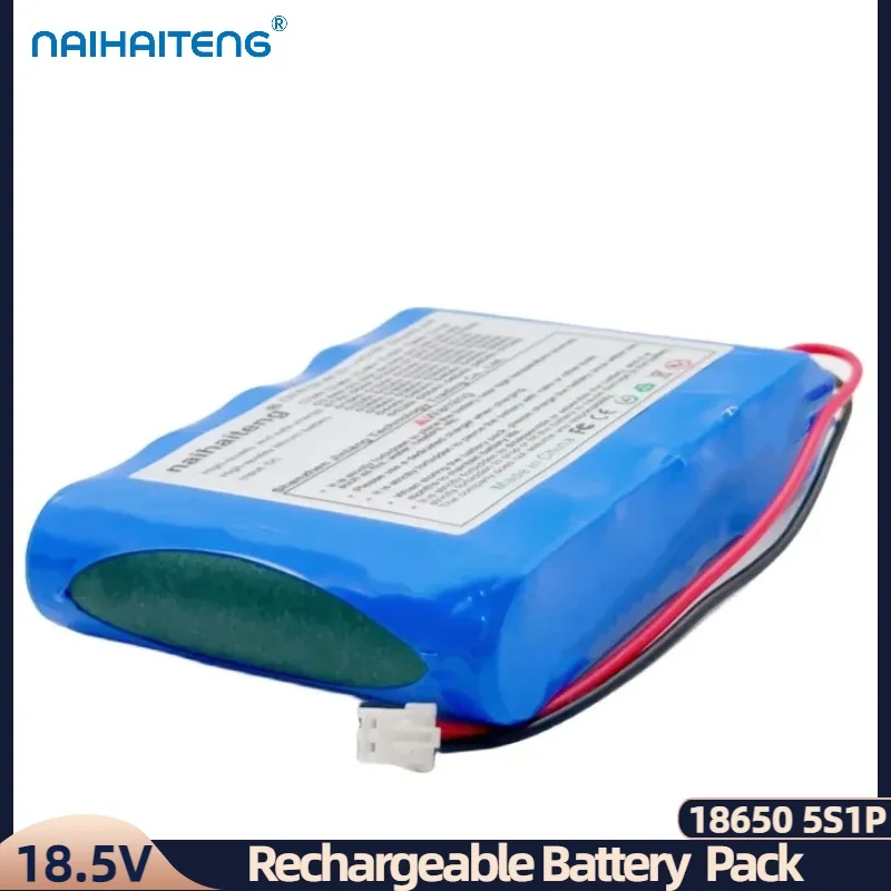 Imagem -02 - Bateria Recarregável Li-ion 18.5v 2600mah 3500mah 18650 5s1p para Luzes Led de Áudio Câmeras Cctv Alto-falantes ao ar Livre Carro de Brinquedo Etc.