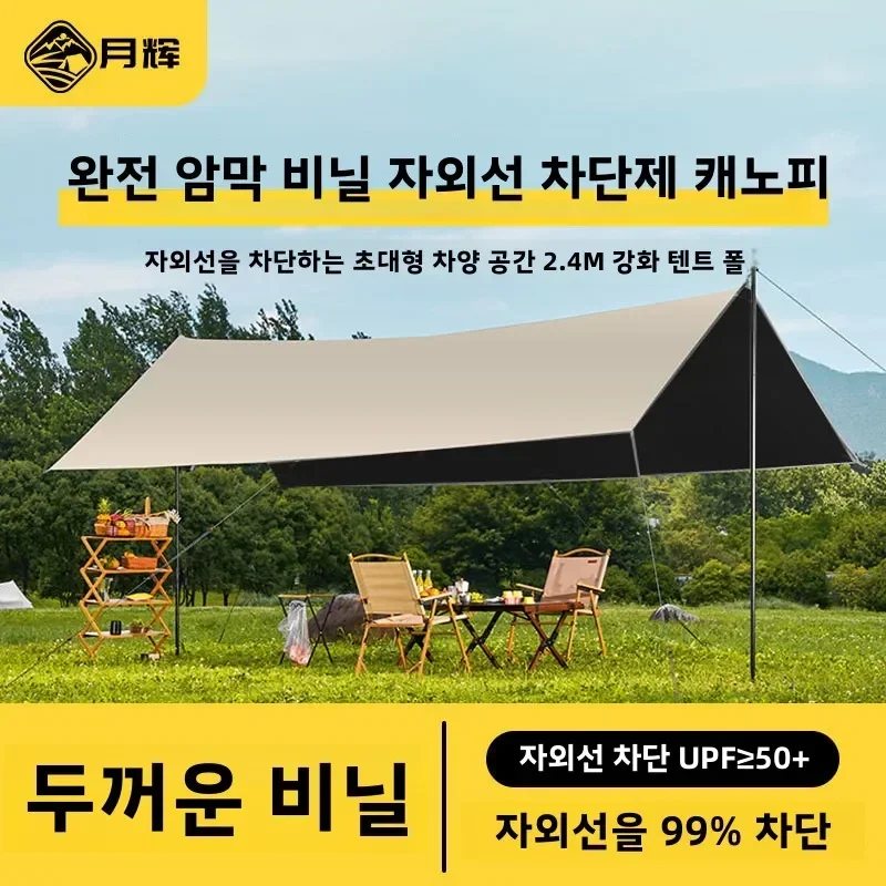 

Shelter Camping Tent Outdoor Sunshade Awning Waterproof Shadow Mesh Awnings Shelters Canopy Equipment Sun Shade