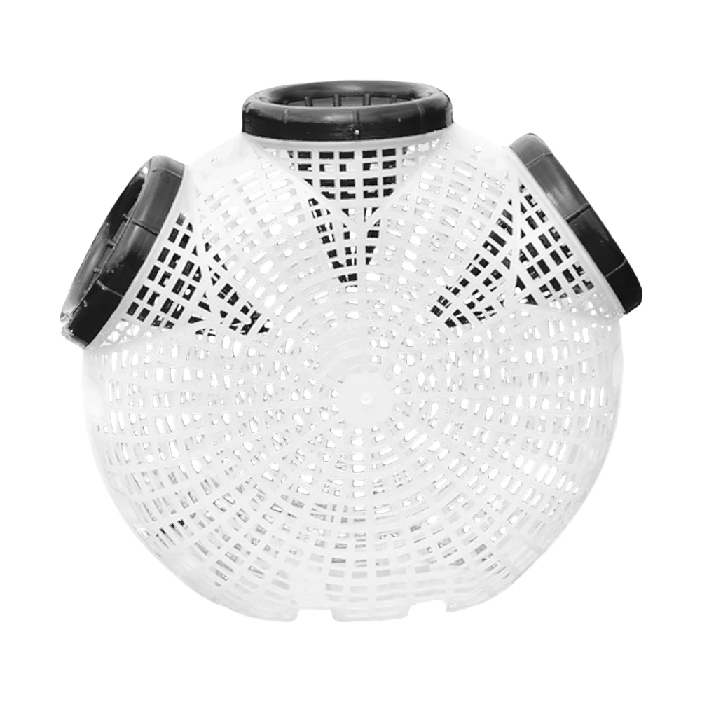 

Yellow Eel Fish Cage PP Material Lobster Trap Durable Reusable Suitable Fishing Crabs Shrimps Seafood