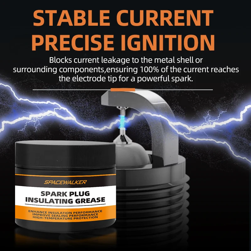 سيارة شرارة المكونات العازلة الشحوم الجهد العالي العازلة ملف الإشعال سيليكون الشحوم درجة الحرارة المقاومة للتآكل