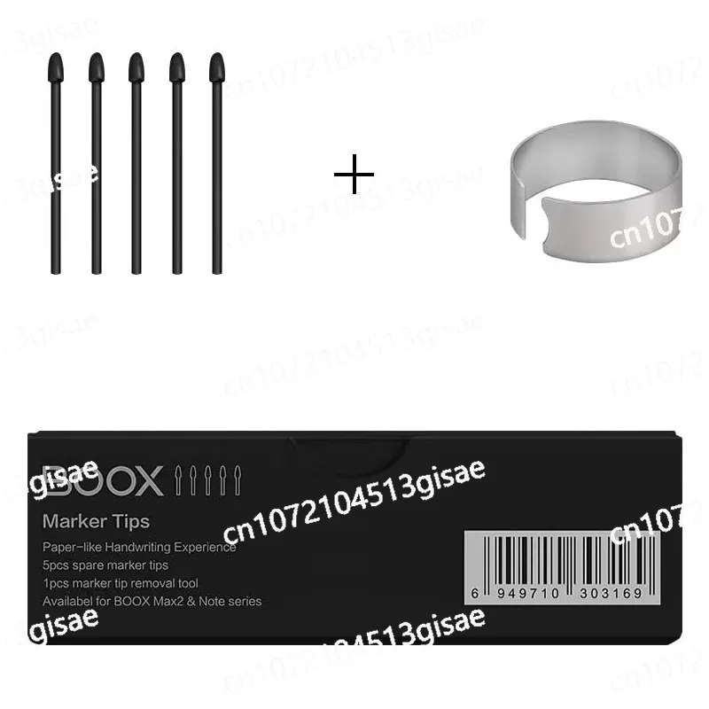 

Onyx BOOX Marker Tips Nibs Kit for Pen2 Pro, Max Lumi2, Note Air2, Note 4, Note5,Nova Air C,Tab Mini C,Tab Ultra C,Stylus, 5pcs