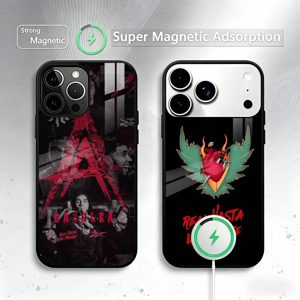 

Anuel AA-Real Hasta La Muerte Phone Case For iPhone17,16,15,14,13,12,11 Plus,Pro Magnetic with Magsafe Wireless Charging