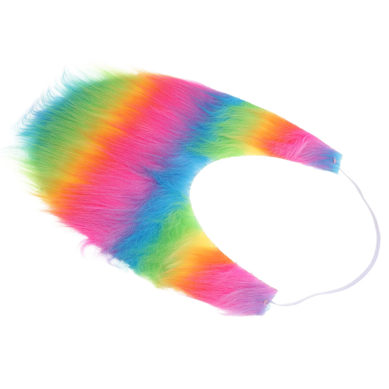 مجموعة متنوعة من الشوارب الصناعية الملونة الأنيقة، ملحقات فريدة من نوعها لأداء مسرح الأدوار