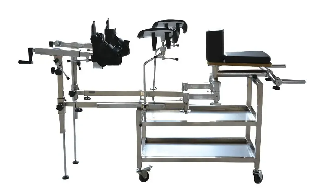 Stainless steel suspended  operating table surgical traction frame for lower limb traction  surgery price