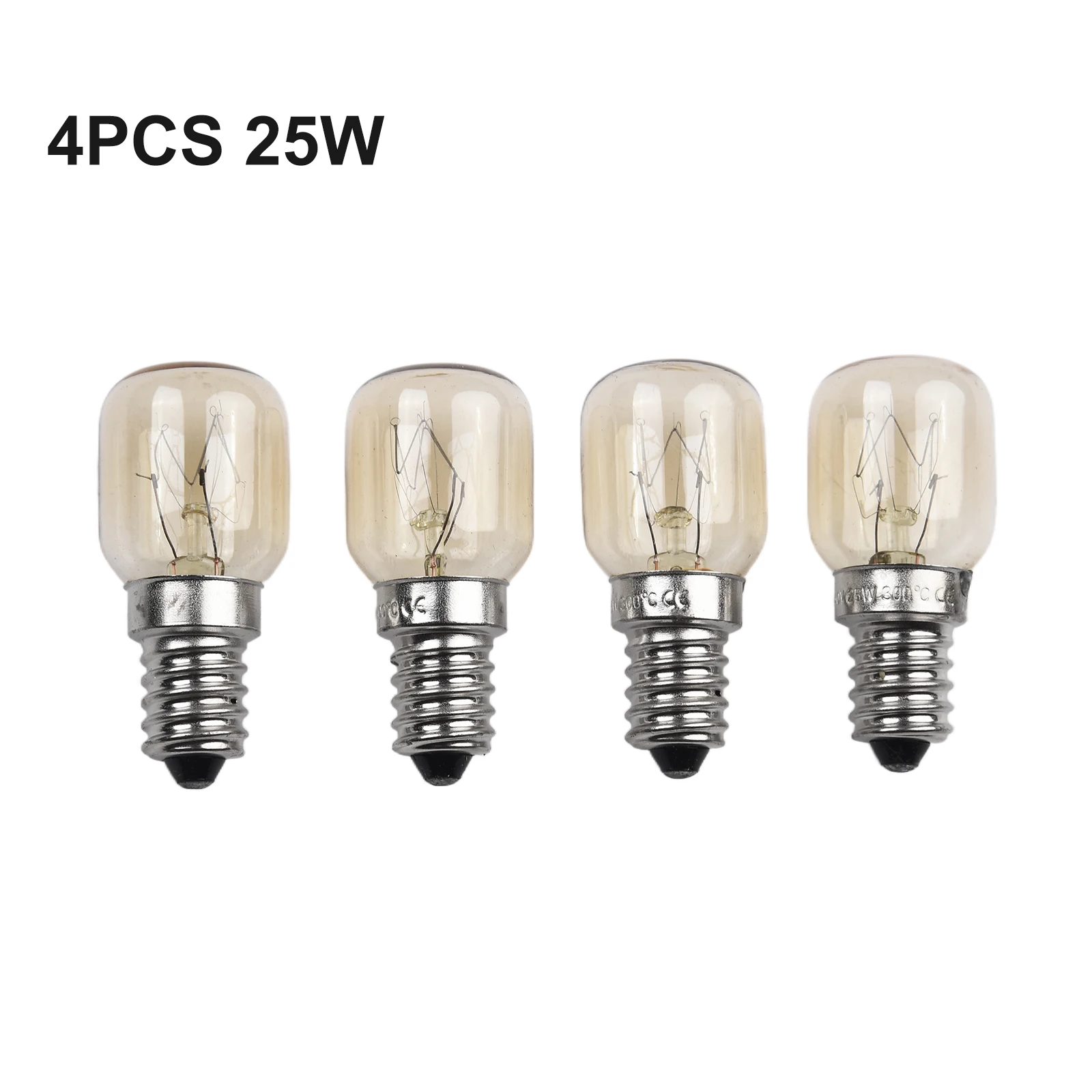 

4PCS E14 Salt Lamp Globe Bulb 25W Light Bulbs Refrigerator Oven Light 220-240V Salt Lamp Globe Bulb Refrigerator Accessories
