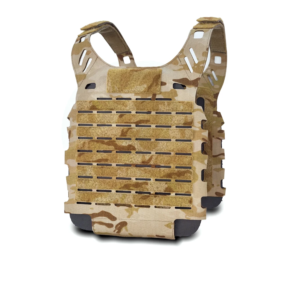 Tactical Vest Body Laser Cut Front and Rear Panels 500D Fabric With EVA Plate