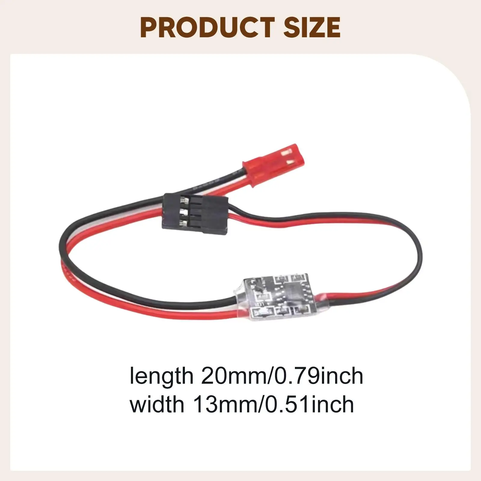 RC ferngesteuertes elektronisches Schalterrelais Wasserpumpe PWM Signalsteuerung Ersatzteil für RC Auto Boot Drohne Hubschrauber LED-Licht