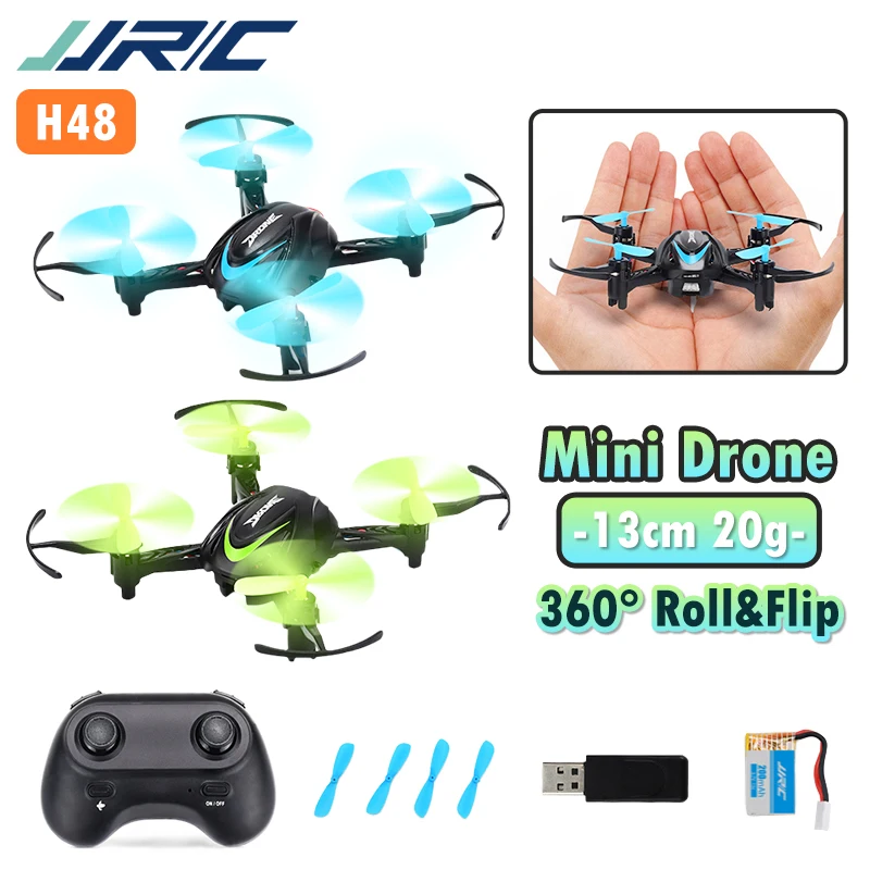 

Jjrc Mini Drone H48 13Cm Pocket Drone 6Axis Rc Quadcopter Headless Mode Drones Helicopter Hand Sensing Flying Toys for Boys