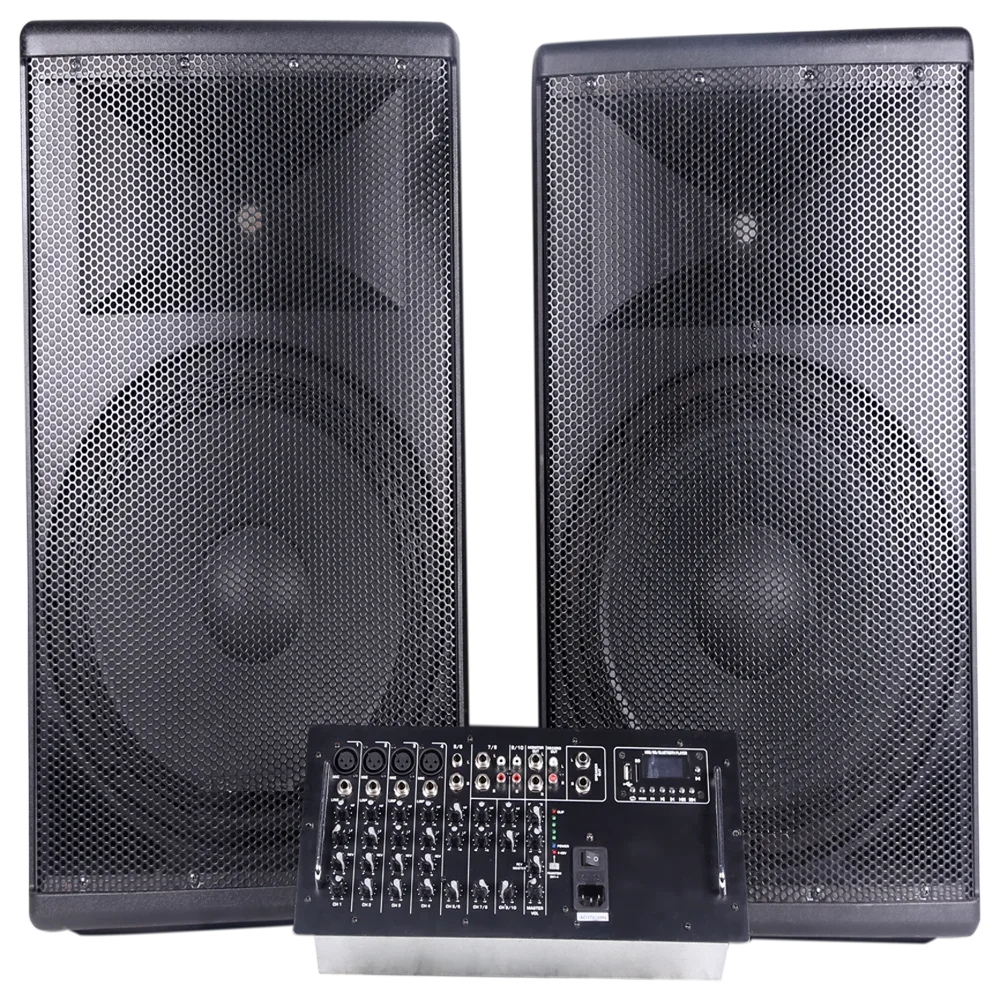 class-D amplifier outdoor stage sound system combo speaker