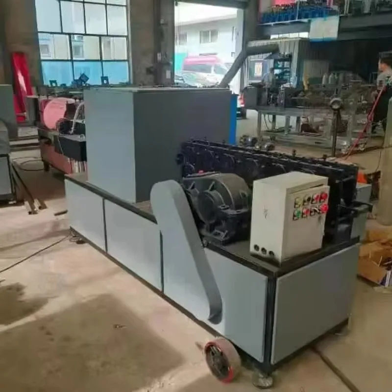 In-house Developed And Researched Square Tube Straightening, Rust Removal, And Painting Machine
