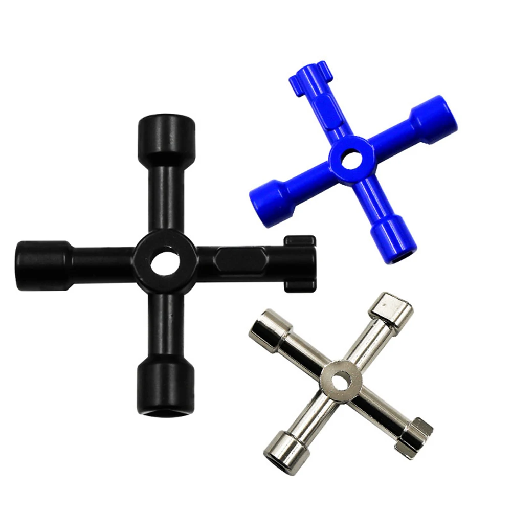 Electric Control Cabinet Car Elevator Cross- Key Wrench 4 Way Multifunction Cross- Switch Square Key Wrench Cable Safety Switch