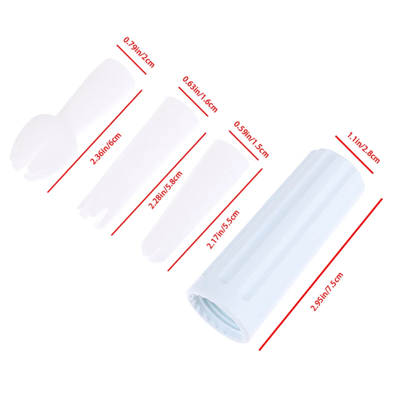 1Pc Whip Cream Dispenser Part Whipped Tips Mounting Mouth Foamer Cover Holder Dinning Bar Sealing Ring Cream Special Head