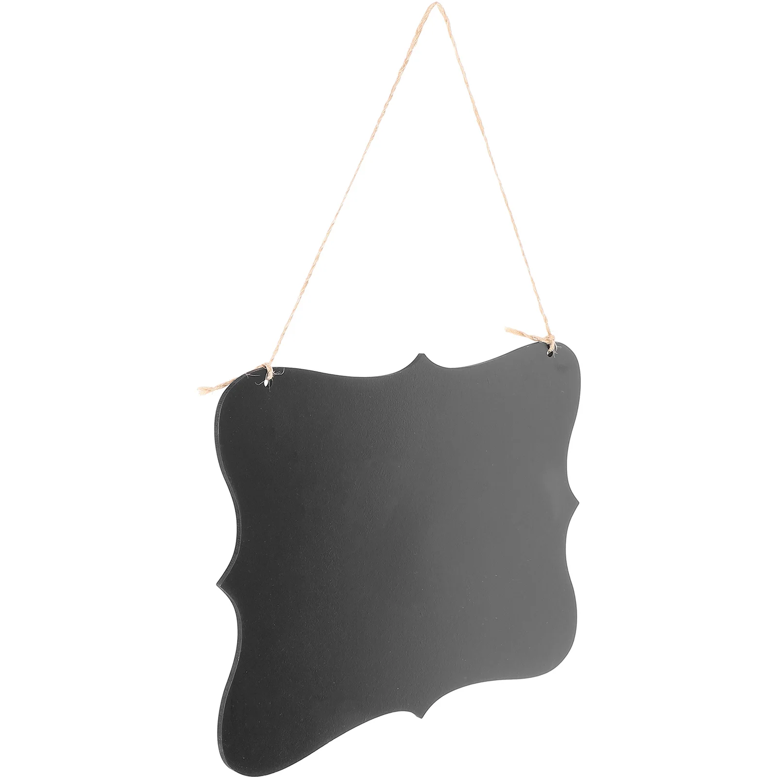 Chalkboard Sign Double-Sided Erasable Message Board Blackboard Wall Decor Signs with Hanging String (160210)